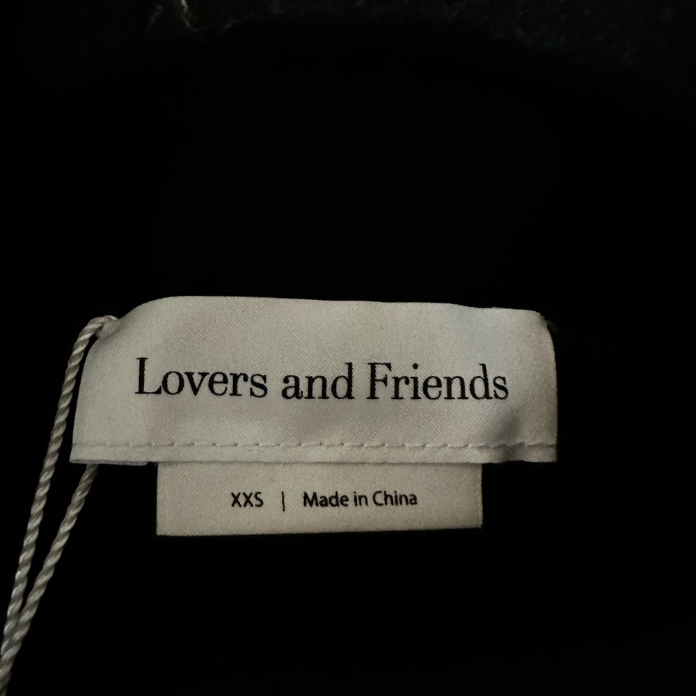 NEW Lovers and Friends Black Viana Long Sleeve Top Size XXS NWT - Picture 12 of 14